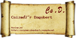 Csizmár Dagobert névjegykártya